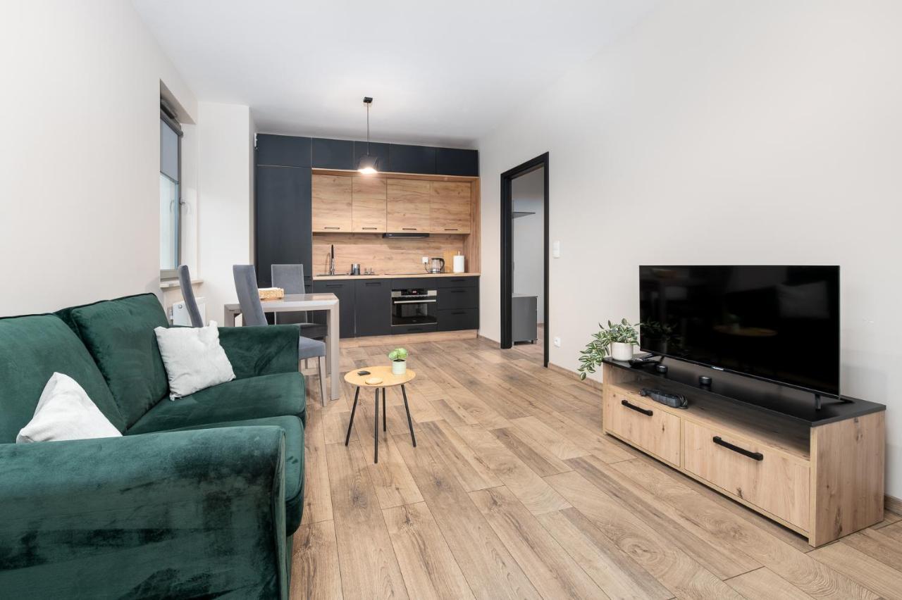 Roof Terrace Old Town Apartments With Private Parking 格但斯克 外观 照片